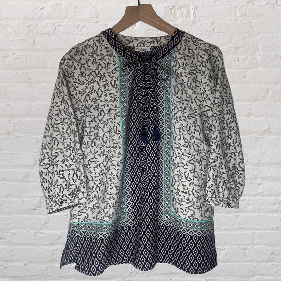 Antilia Femme Patterned Woman Blouse, Size M - Picture 1 of 8